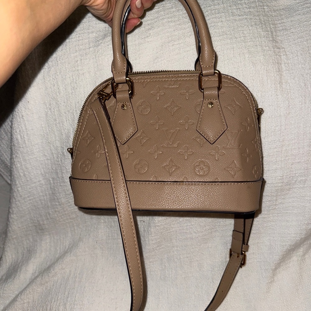 Elegant Taupe Mini Bag